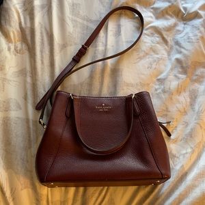 Kate spade triple compartment satchel “Jackson”